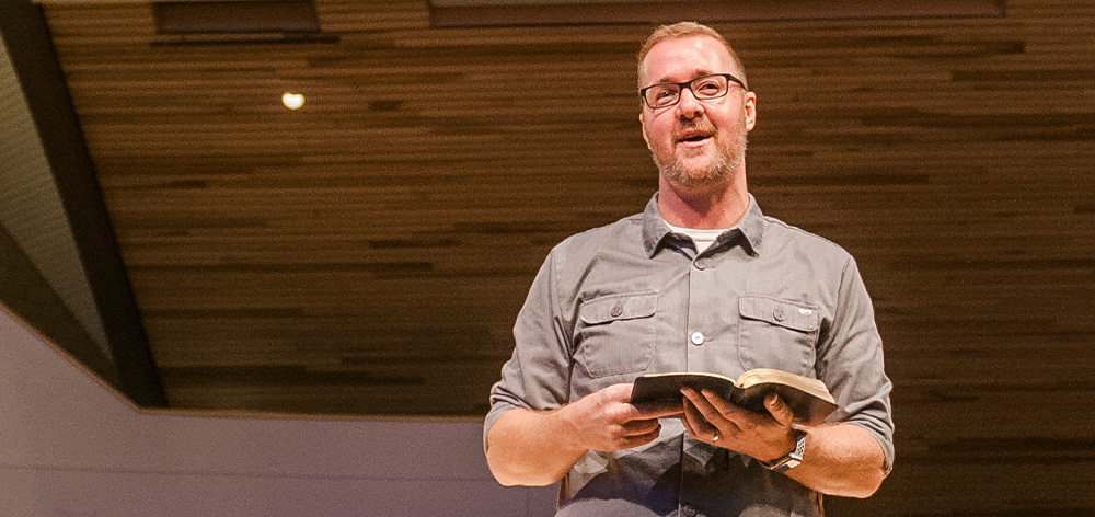Cornerstone ministry student preaching