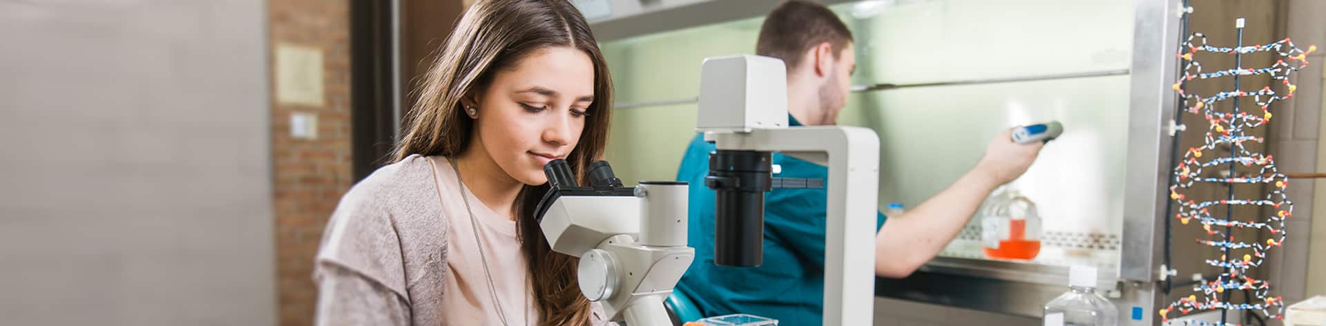 Cornerstone University students apply what they learn with their B.A. in Biology degree.