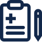 Icon: Clipboard and Pencil