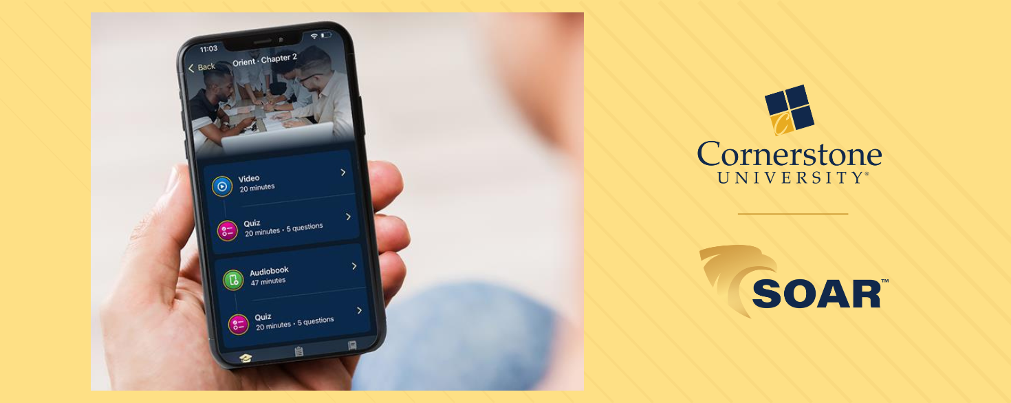 SOAR app screenshot with SOAR and CU logo