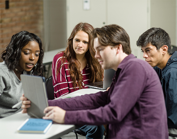 Study group at Cornerstone University