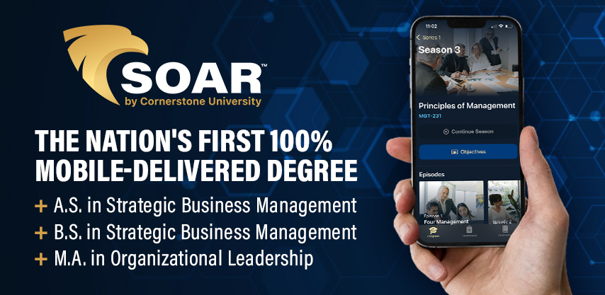 SOAR - The nations first 100% Mobile-Delivered Degree