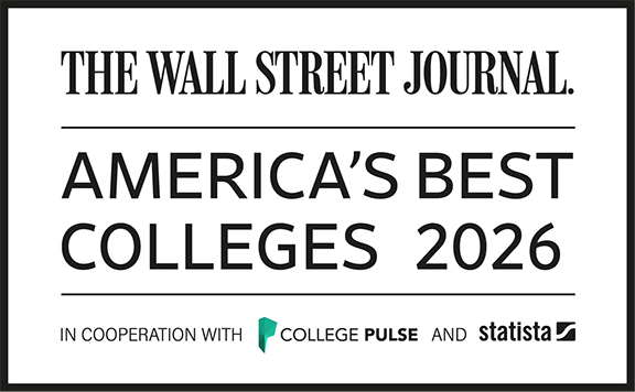 Wall Street Journal ranks Cornerstone University as one of America's best colleges 2026.