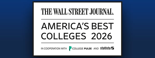Cornerstone is one of America's Best Colleges according to the Wall Street Journal