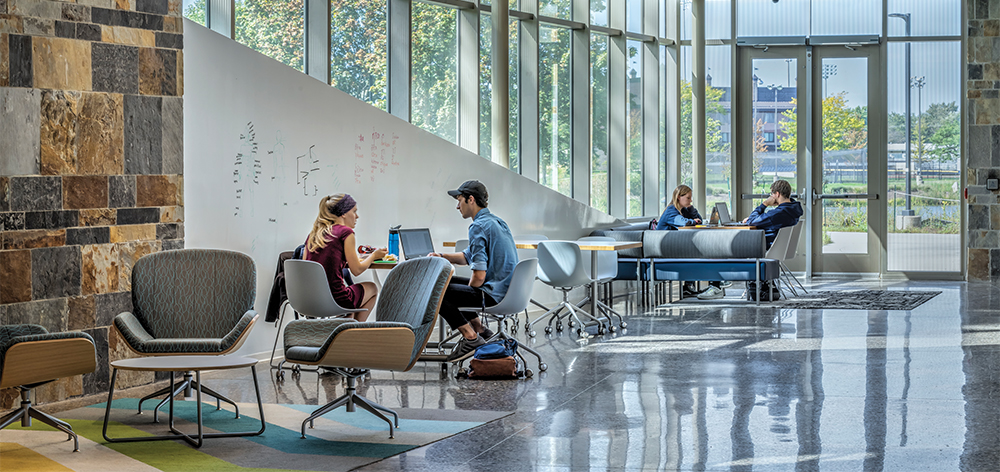 Science students at Cornerstone