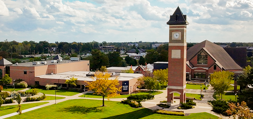 Cornerstone University Aerial Panoramic View