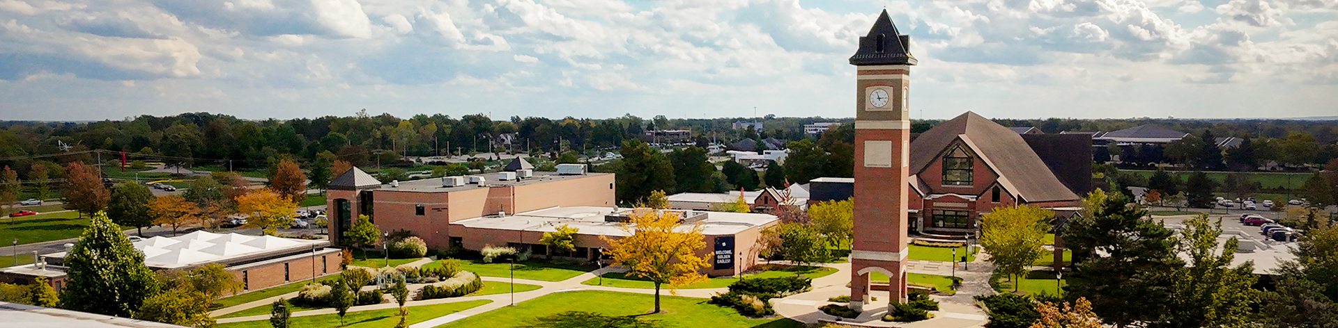 Cornerstone University Aerial Panoramic View