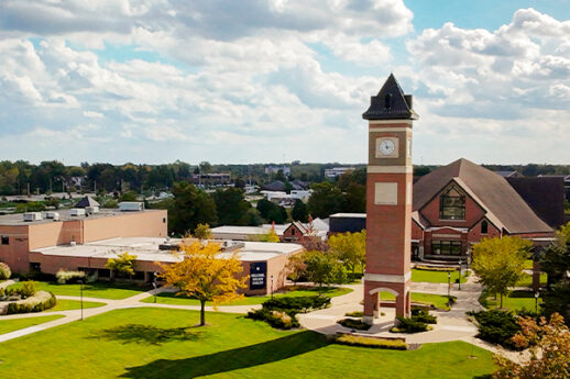 Cornerstone University Aerial Panoramic View