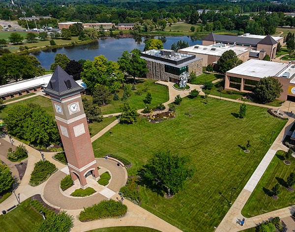 Cornerstone University Campus Aerial View